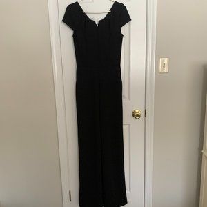 Lulu's black jumpsuit